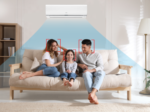 Hitachi P Series Heat Pump Air conditioning Family Lifestyle