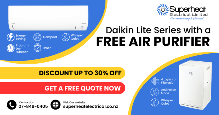 Daikin Free Air Purifier When You Book to Install a Daikin Lite