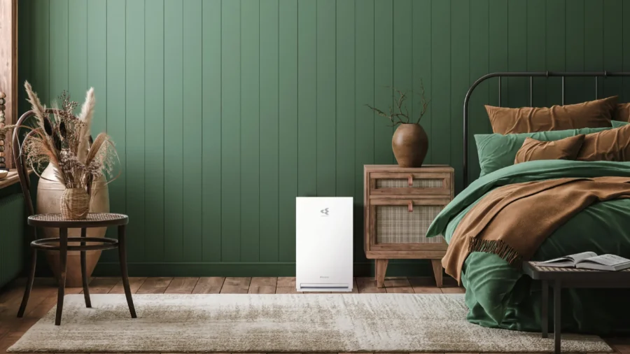Superheat Electrical Hamilton Waikato - Heat Pump, air conditioning and ventilation Services -Daikin Air Purifier Lifestyle Image