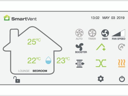 Superheat Electrical Hamilton Waikato - Heat Pump, air conditioning and ventilation Services -Smartvent Synergy2 controller image