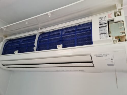 clean heat pump indoor unit after deep clean service