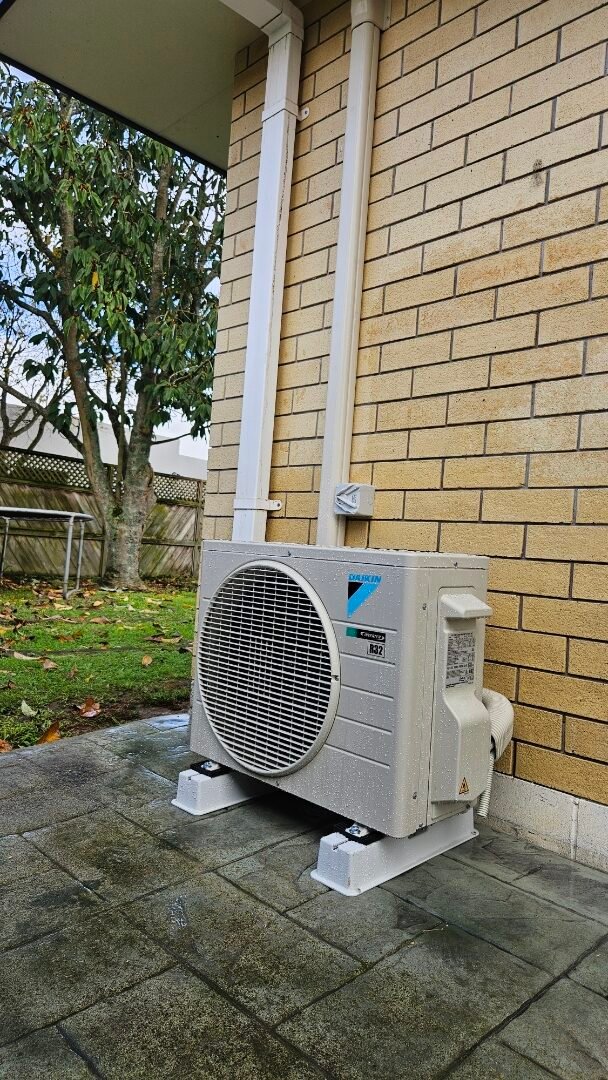 Superheat Electrical Waikato - Heat Pump, air conditioning and ventilation Services - Daikin Cora Installed in a Bedroom Image