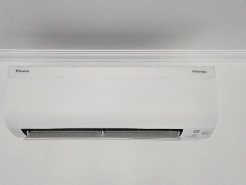 Superheat Electrical Waikato - Heat Pump, air conditioning and ventilation Services - Daikin Cora Installed in a Bedroom Image
