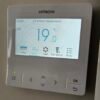 Indoor heat pump main zone control panel Hitachi airCore image