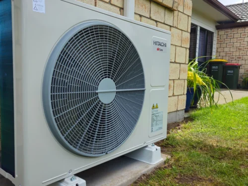 Hitachi aircore 700 cassette outdoor unit image