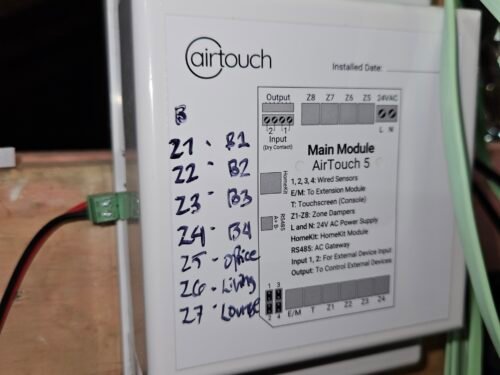 Superheat Electrical Waikato - Heat Pump, air conditioning and ventilation Services - Zone controll airtouch image