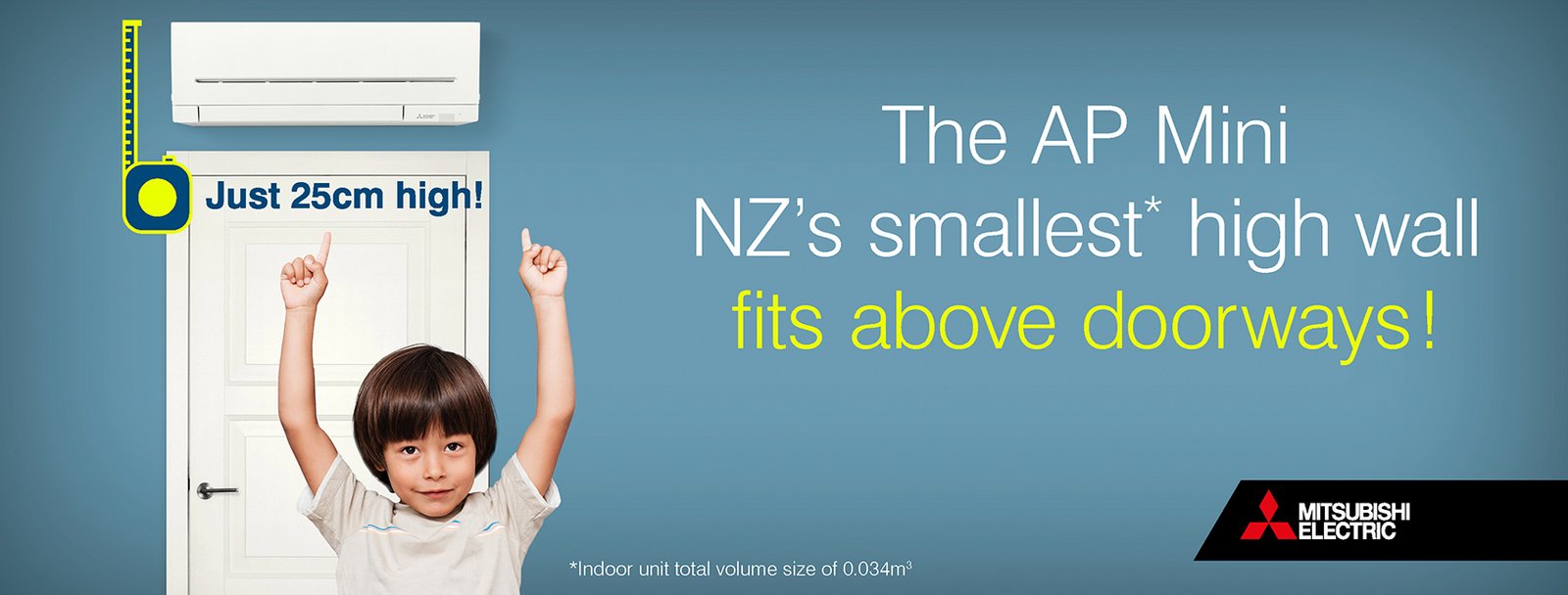 AP Mini Heat Pump / Air-conditioning Banner