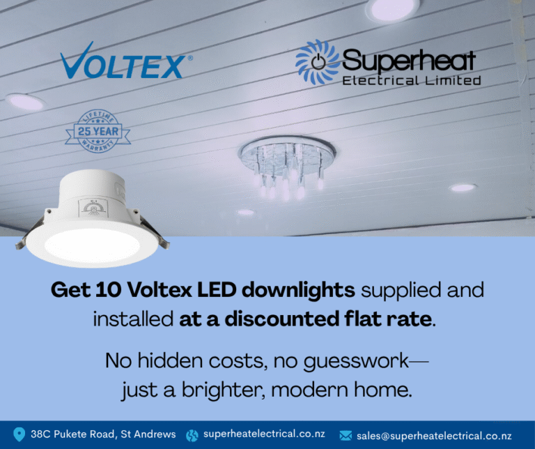 Voltex Electrical - Upgrade your downlights in your home