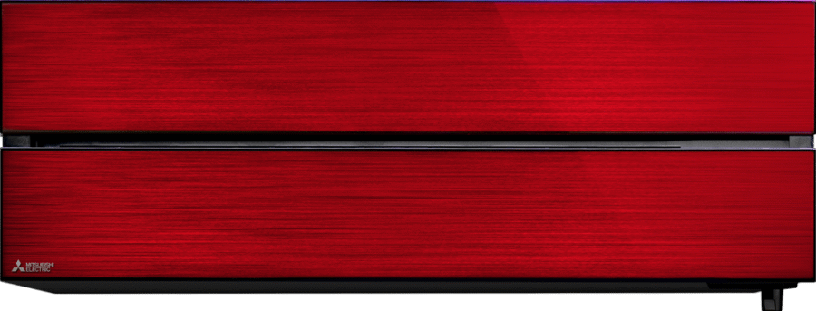 Superheat Electrical Waikato - Heat Pump, air conditioning and ventilation Services - Mitsubishi Electric Omnicore Indoor Unit Designer Red Mitsubishi Electric Omnicore Multi-split System