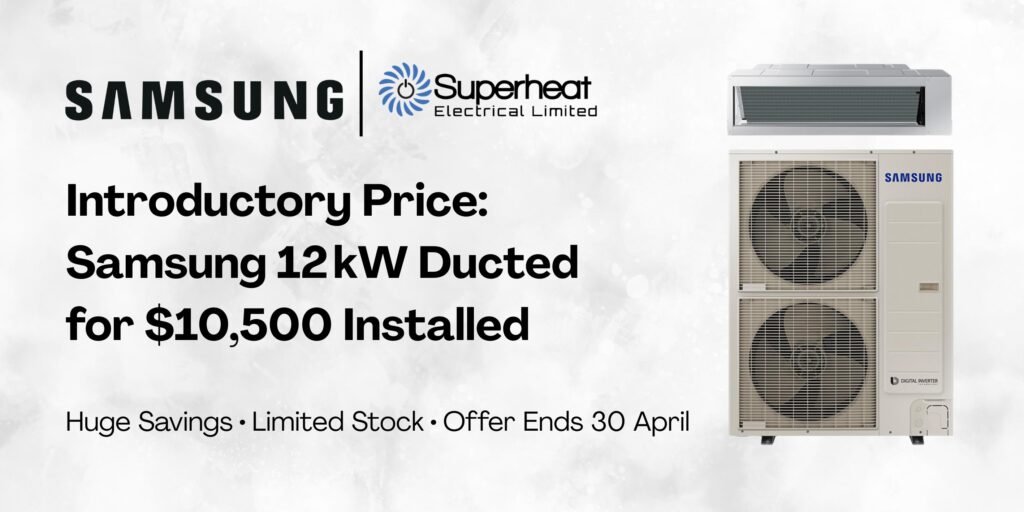 Samsung Ducted Heat Pump Autumn Deal