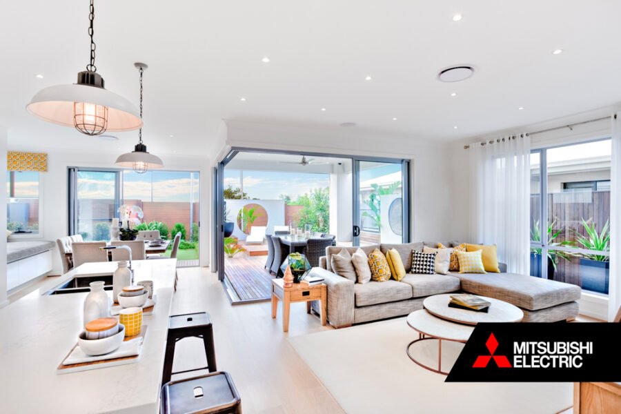 Mitsubishi Electric Lossnay Vertical Waikato Lounge Area