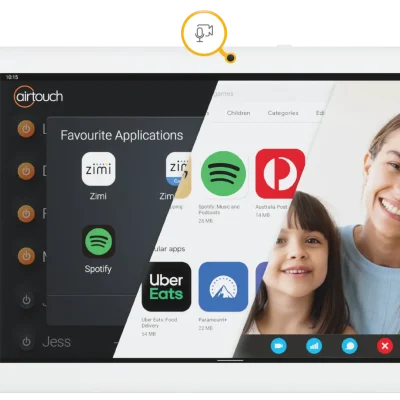 AirTouch Wall hub - Superheat Electrical and Air-conditioning Ducted Zone Control